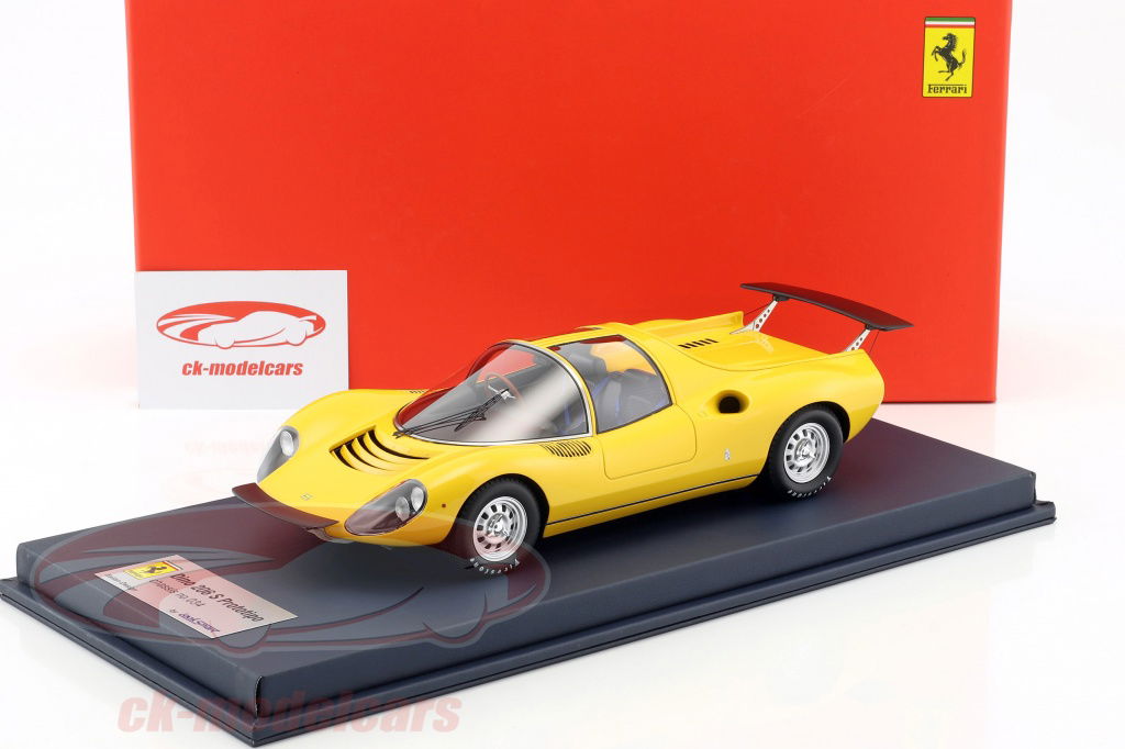 LookSmart 1:18 Ferrari Dino 206 S Prototipo year 1966 yellow