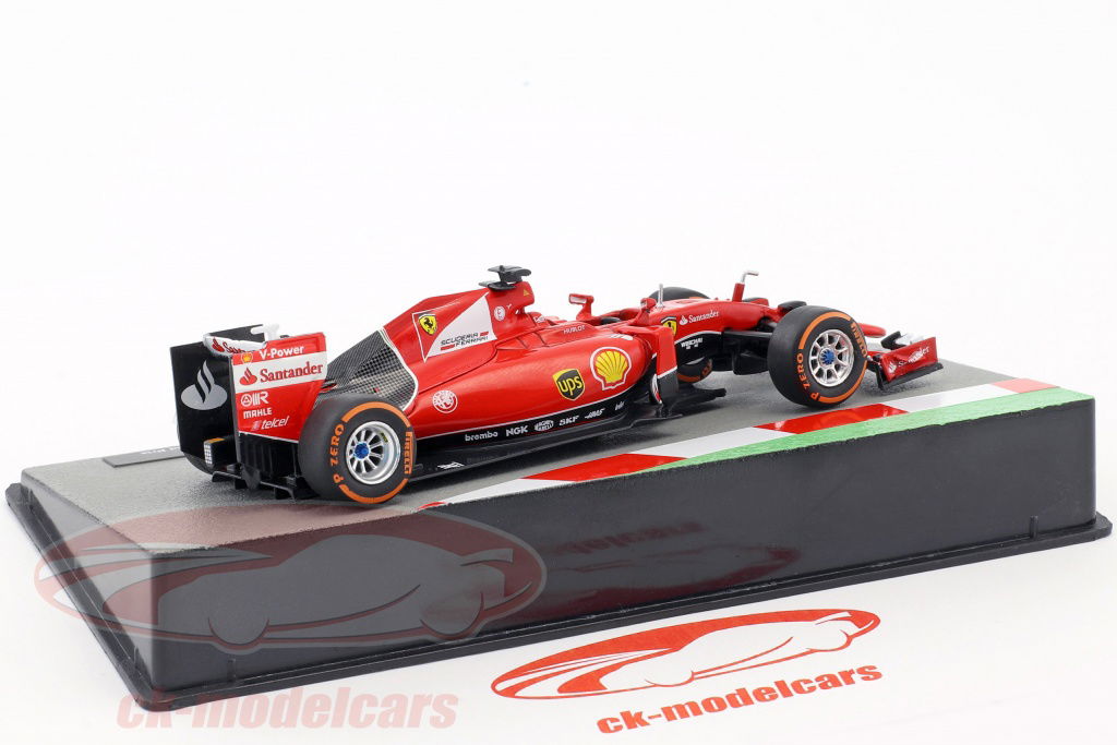 1/43 ルックスマート　フェラーリ SF15-T　ベッテル マレーシア2015 LookSmart 1:43 Sebastian Vettel Ferrari SF15-T #5 Belgium GP