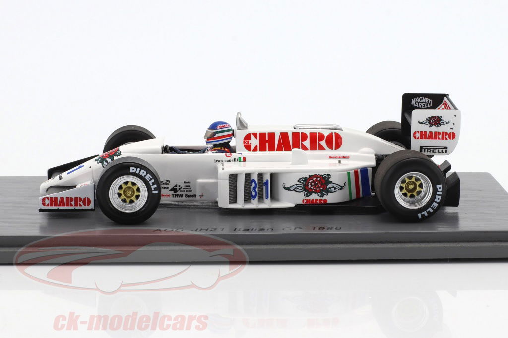 Spark 1:43 Ivan Capelli AGS JH21C #31 italian GP formula 1