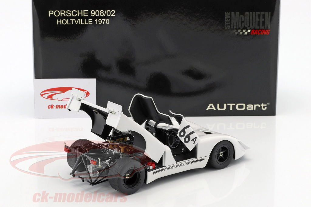 AUTOart 1:18 Porsche 908/02 Gulf Steve McQueen Holtville