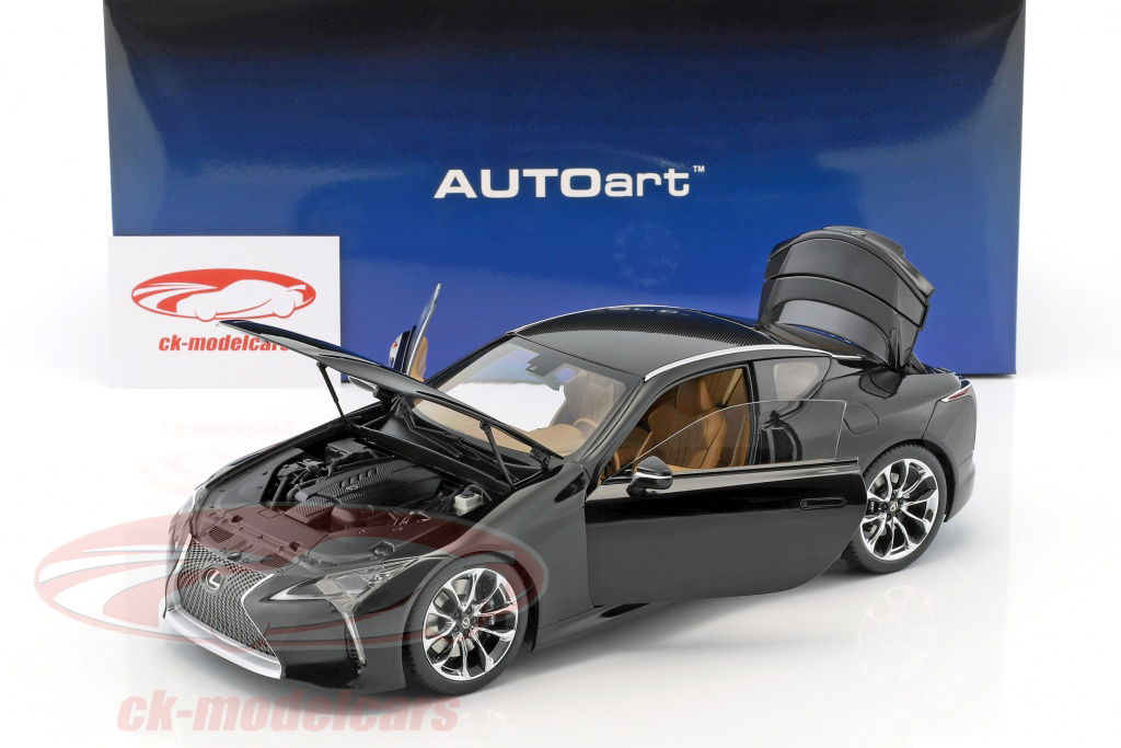 No57 ミニカー1/18 AUTO art Lexus LC500 AUTOart 1:18 Lexus LC500 black 78849 model car 78849