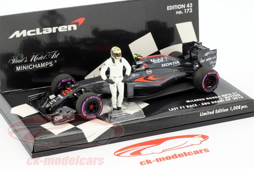 Minichamps 1:43 Jenson Button McLaren MP4-31 #22 Final GP