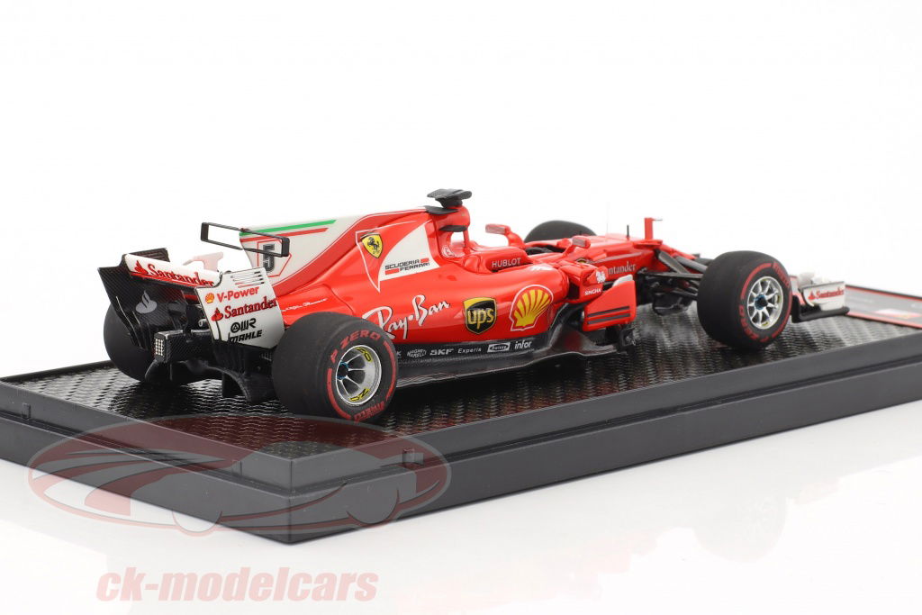 BBR Models 1:43 Sebastian Vettel Ferrari SF70H #5 Winner