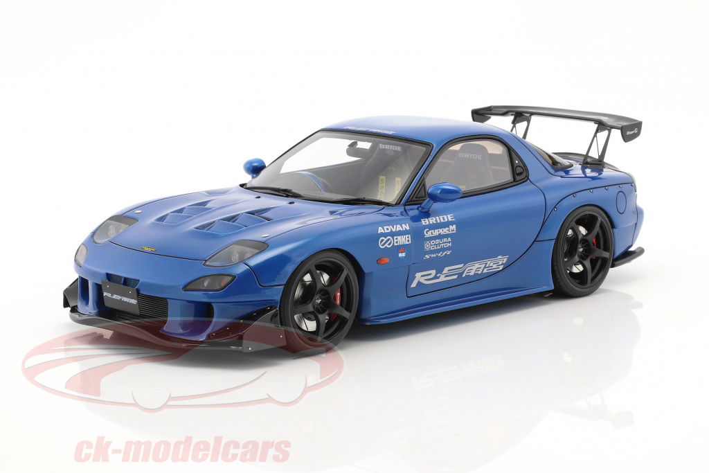 ignition-model-1-18-mazda-rx-7-fd3s-re-amemiya-blau-ig1046/