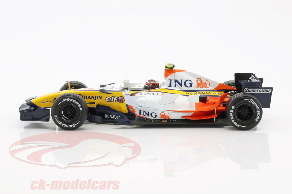 HotWheels 1:18 Heikki Kovalainen Renault R27 #4 formula 1