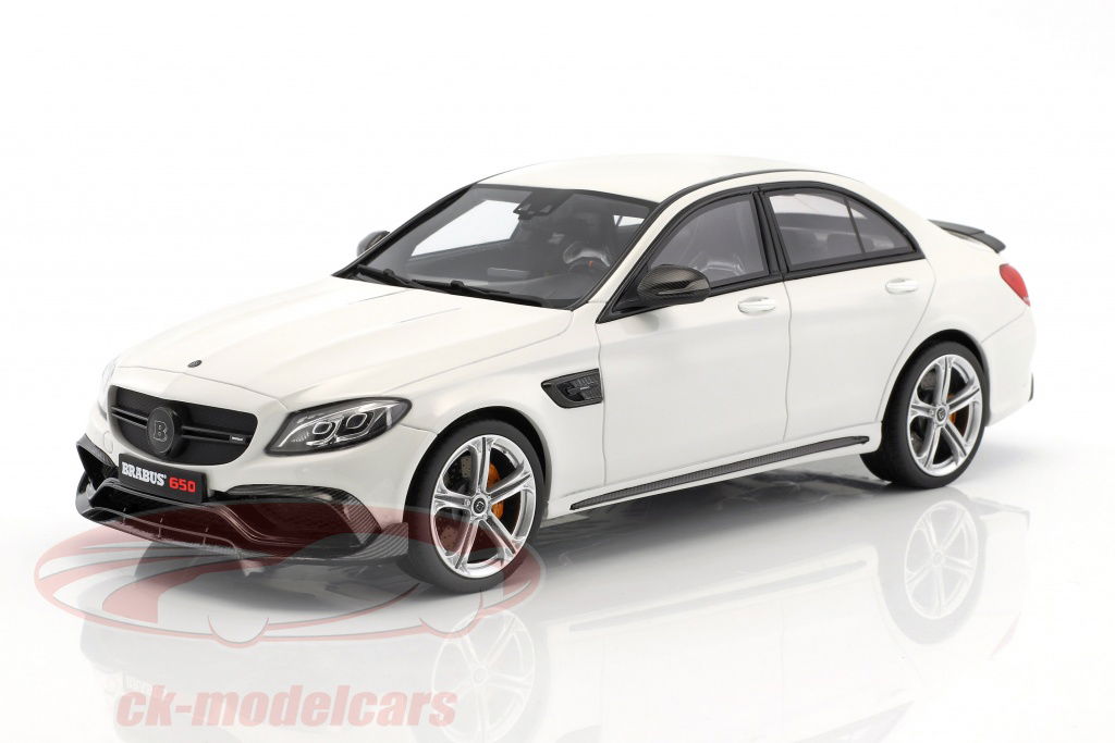 GT-SPIRIT 1:18 Brabus 650 year 2015 white ZM079 model car