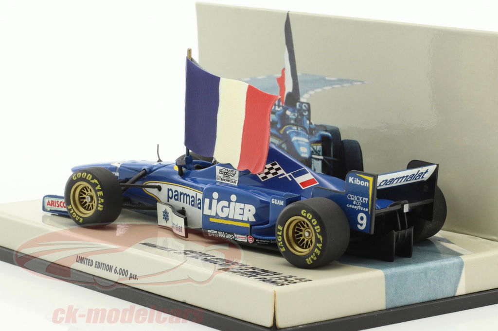 BBR 1/43 LIGIER MUGEN JS43 モナコGP 優勝 BBR 1/43 LIGIER MUGEN JS43 モナコGP 優勝