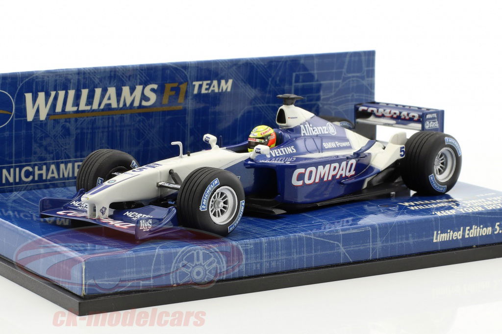特価 MINICHAMPS (1/18) ウィリアムス FW23 Minichamps 1:18 R. Schumacher Williams BMW FW23 Launch