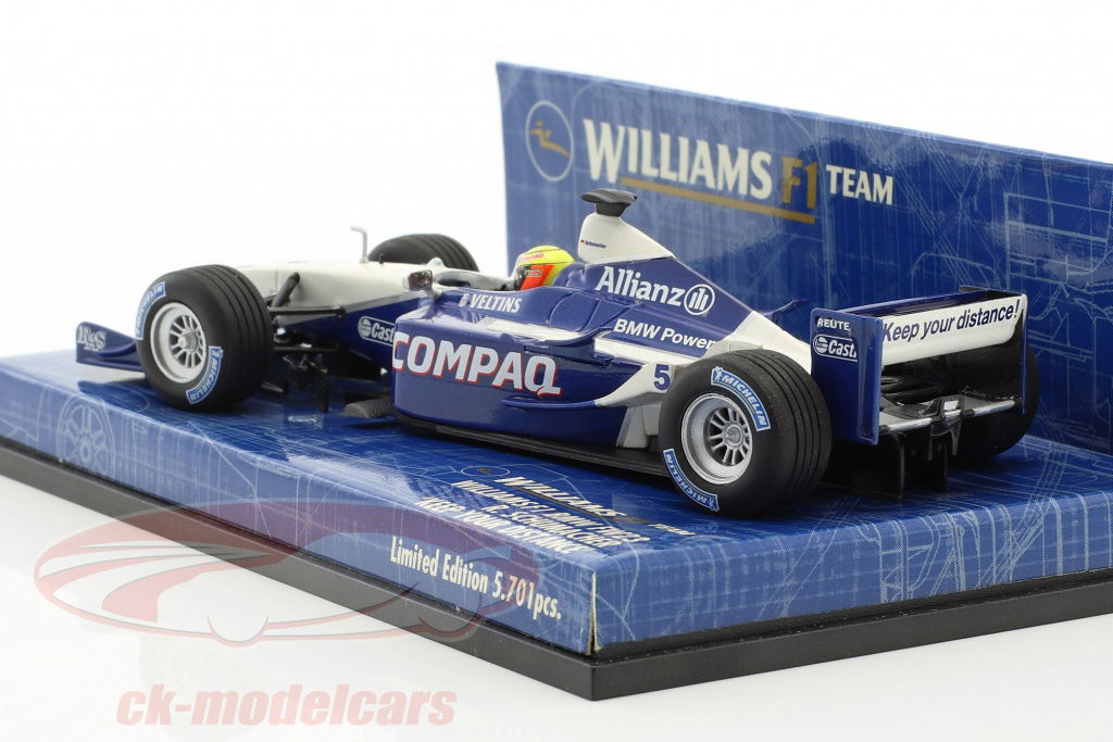 Minichamps 1:43 Ralf Schumacher Williams FW23 #5 formula 1