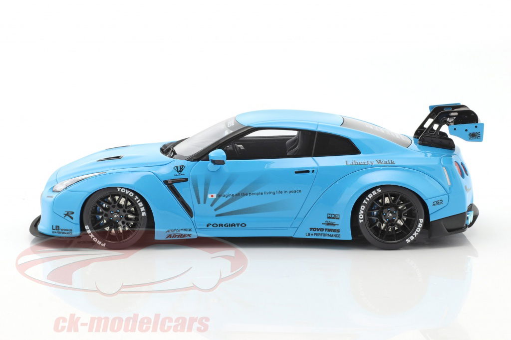 Nissan GT-R R35LB★PERFORMANCE 1/18 1/18 GT Spirit NISSAN R35 GT-R LB Performance Liberty Walk