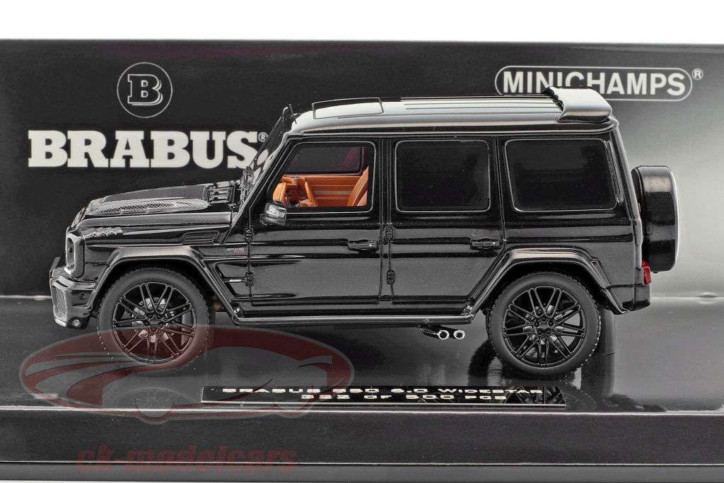 BRABUS 850 6.0 WIDESTAR ミニカー 1:43 限定版 Minichamps 1:43 Brabus 850 6.0 Biturbo Widestar 築 2016 黒