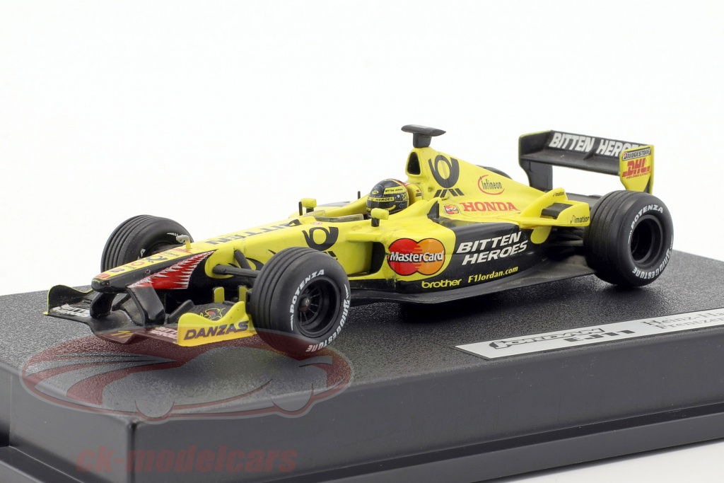 HotWheels 1:43 Heinz-Harald Frentzen Jordan EJ11 #11 formula