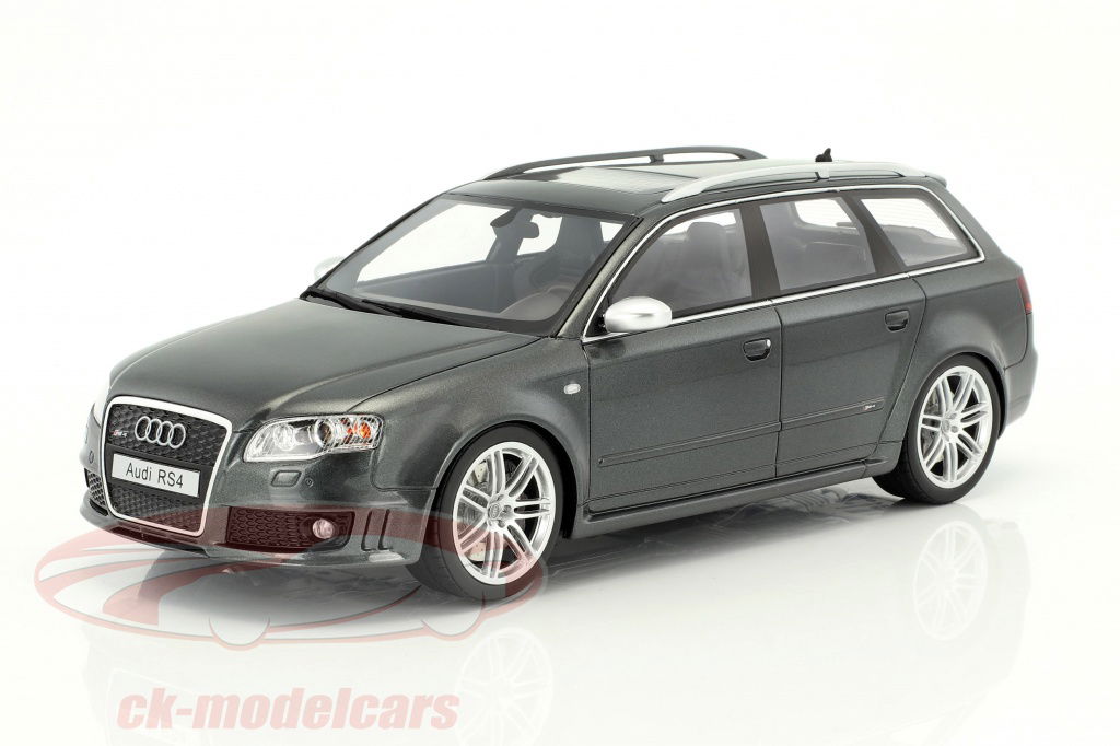 ottomobile-1-18-audi-rs4-b7-annee-de-construction-2006-daytona-gris-ot721/