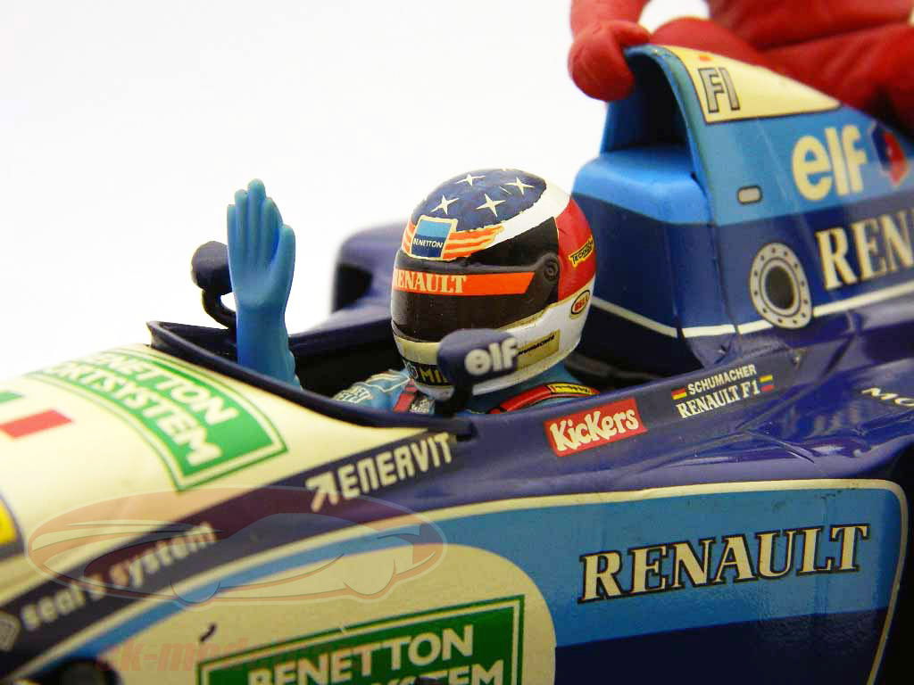 Minichamps 1:18 M·シューマッハベネトンB195フォーミュラ1 GP