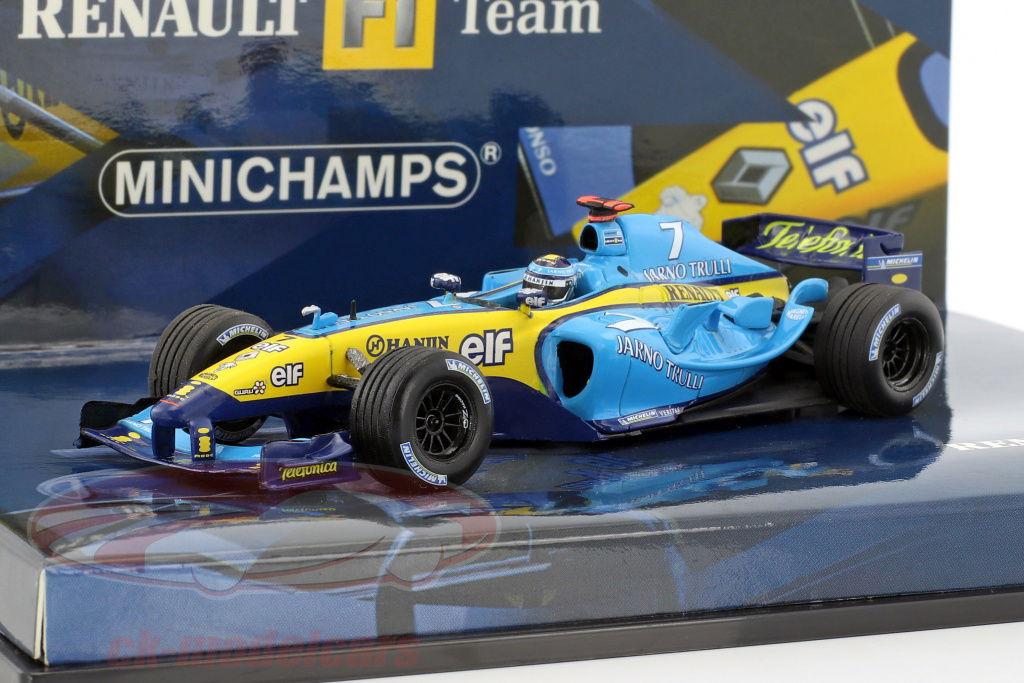 Minichamps 1:43 Jarno Trulli Renault R24 Engine RS24 #7