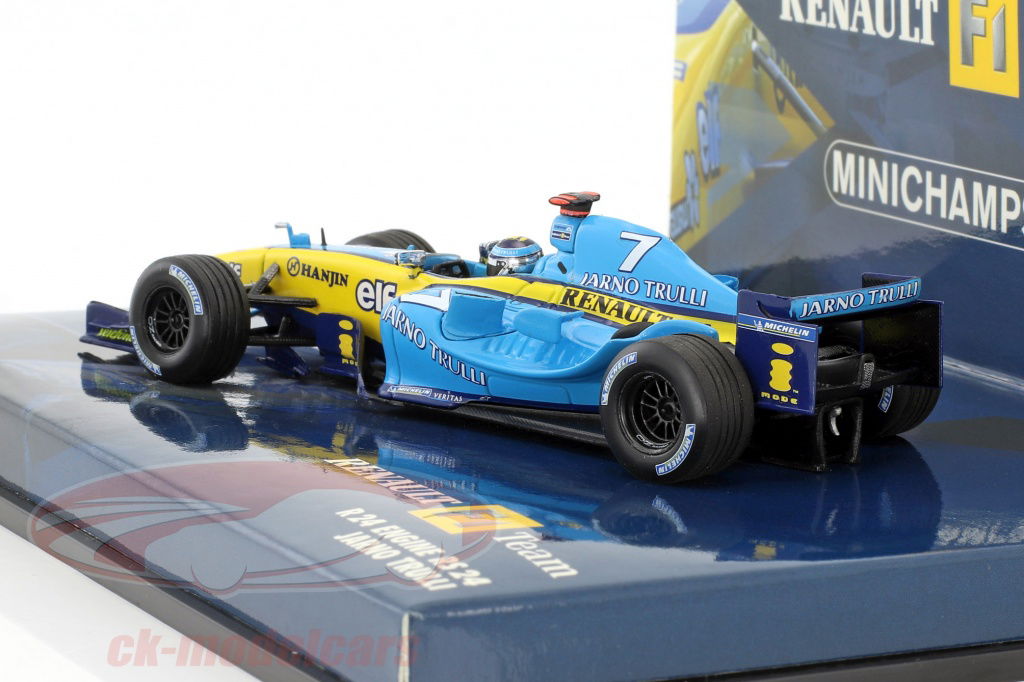 Minichamps 1:43 Jarno Trulli Renault R24 Engine RS24 #7