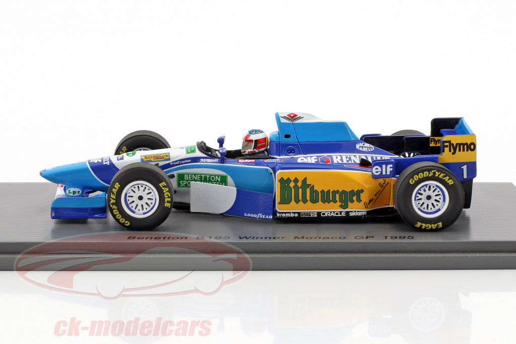 【美品】Maxon CS-F1 Spark 1:43 Michael Schumacher Benetton B195 #1 World