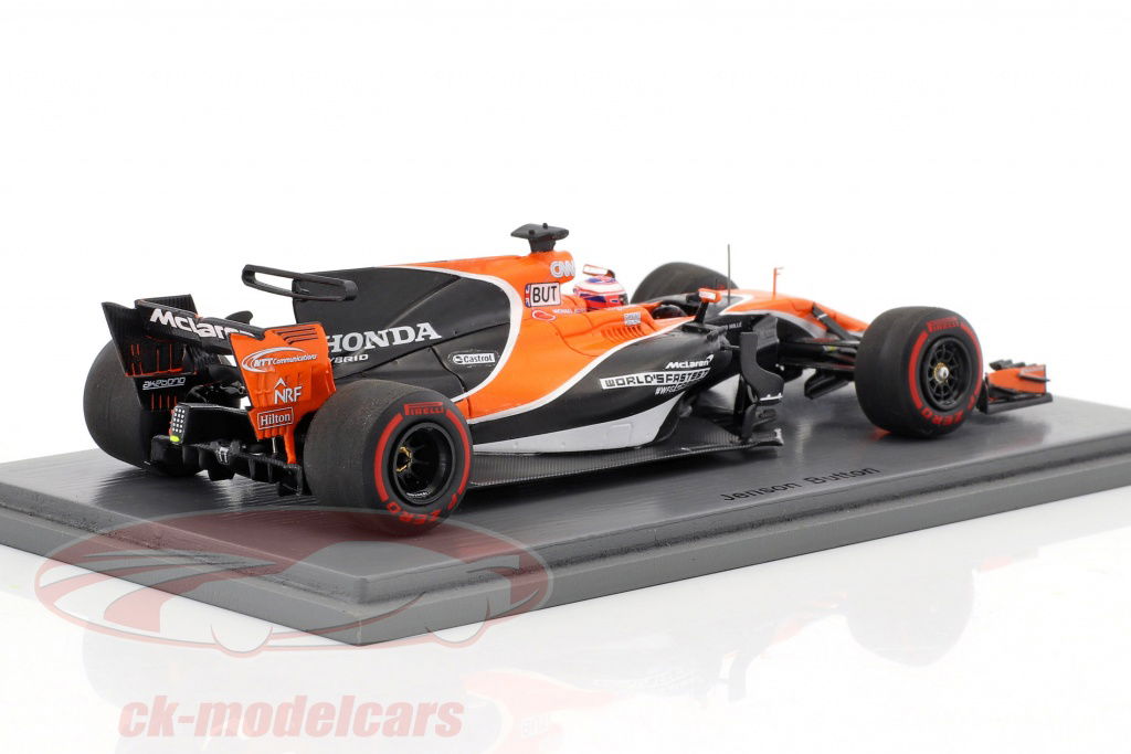 Spark 1:43 Jenson Button McLaren MCL32 #22 monaco GP formula