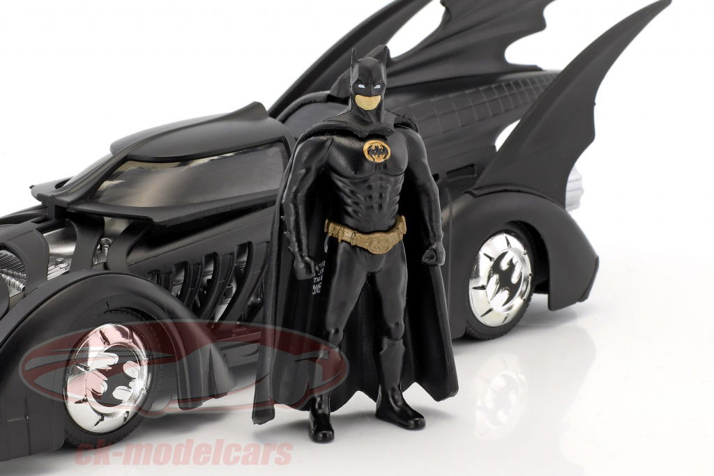 Jadatoys 1:24 Batmobile フィルム Batman Forever (1995) 黒