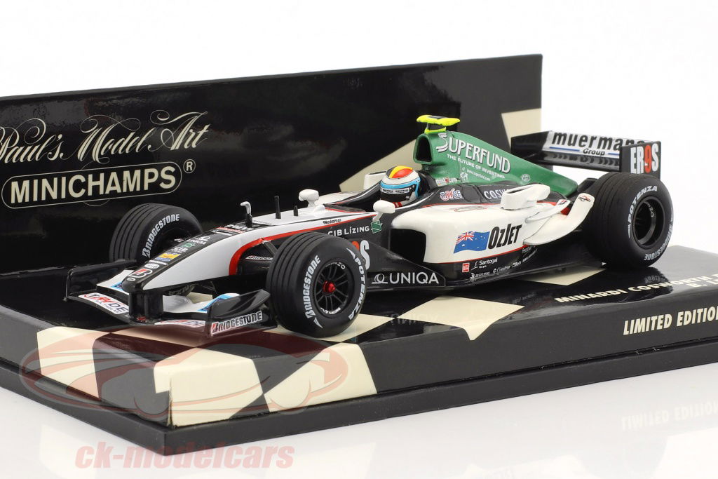 MINICHAMPS 　　F1　ミナルディ
1/18スケール 1/43 Minichamps 2001 Fernando Alonso Minardi PS01 #21 F1