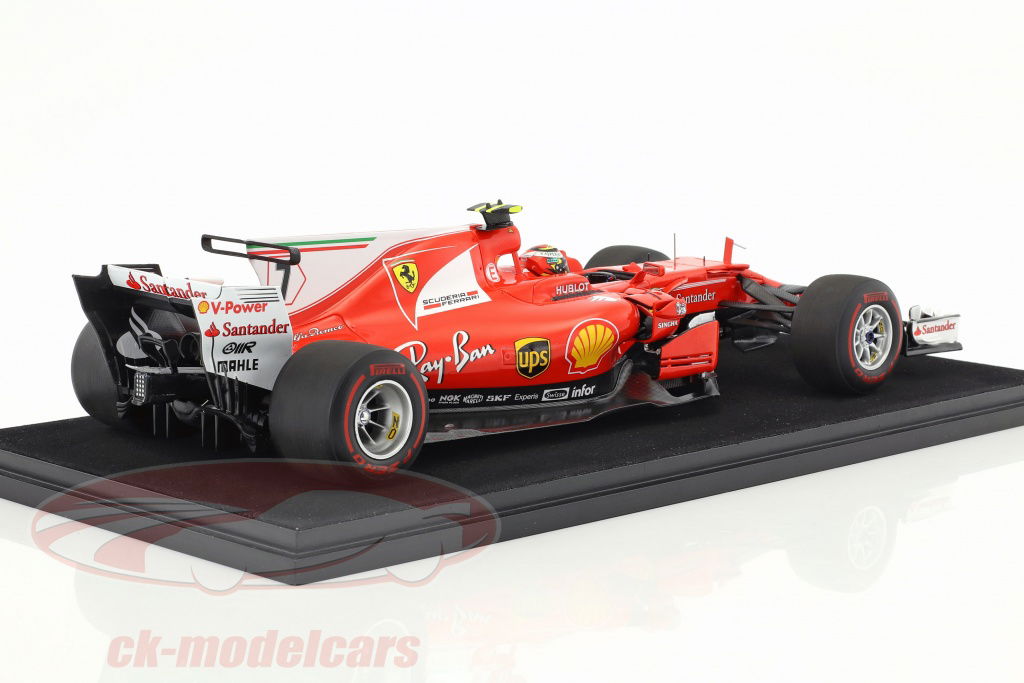 LookSmart 1:18 Kimi Räikkönen Ferrari SF70H #7 2nd Monaco GP