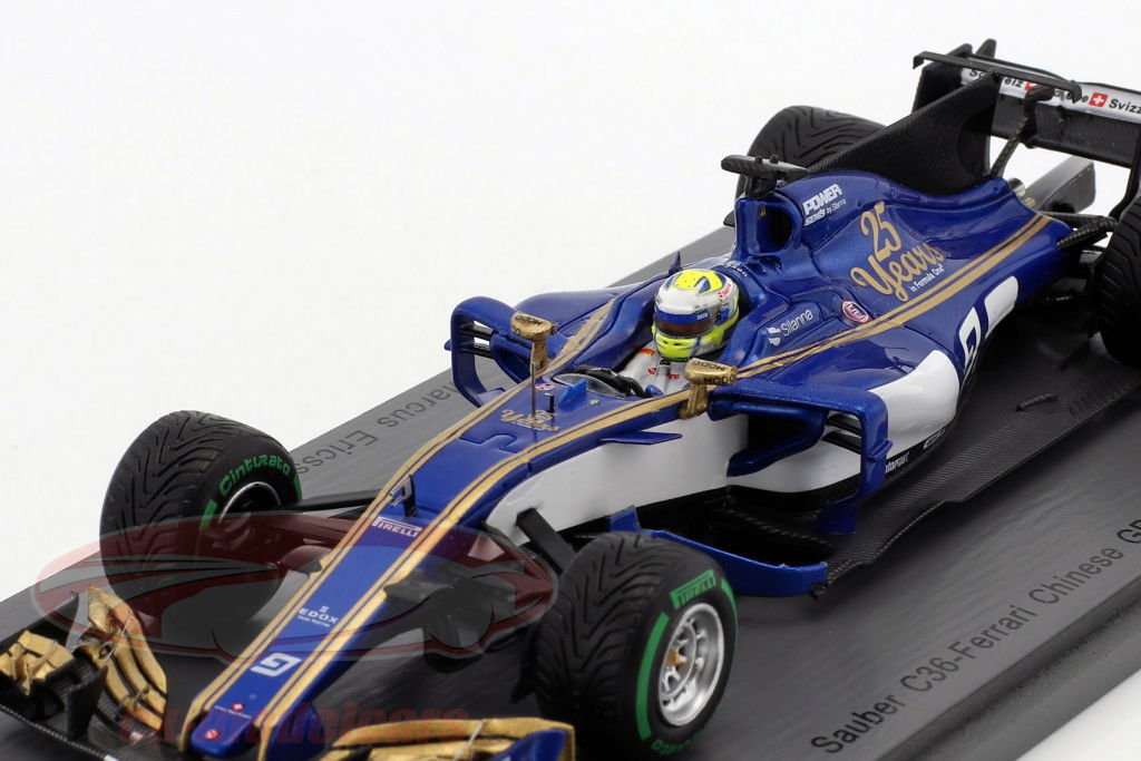 Spark Marcus Ericsson Sauber C36 #9 Chinese GP formula 1