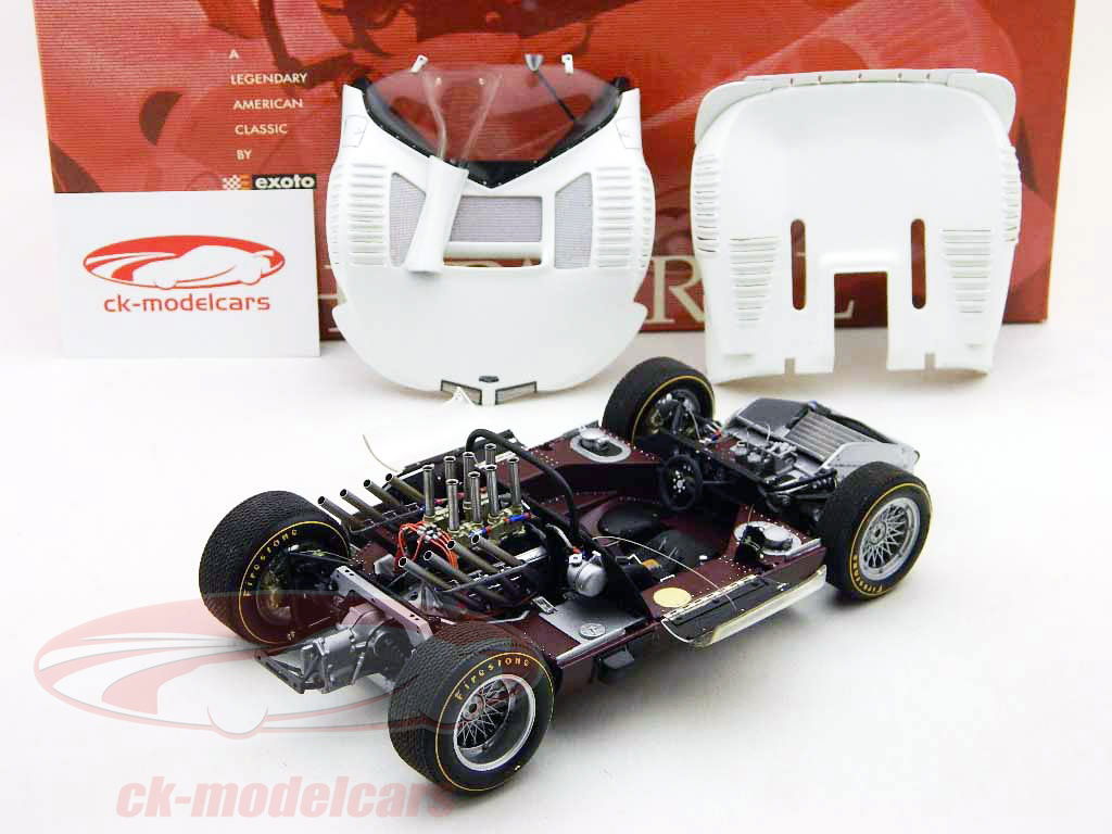 AUTOart Chaparral 2 1/18 ホワイト 66 AUTOart Millennium 1/18 CHAPARRAL 2 Race Car 1965 #66