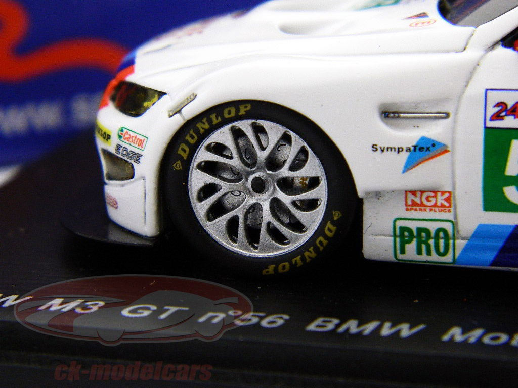 Spark 1:43 BMW M3 GT2 #56 24h LeMans 2011 S2540 model car