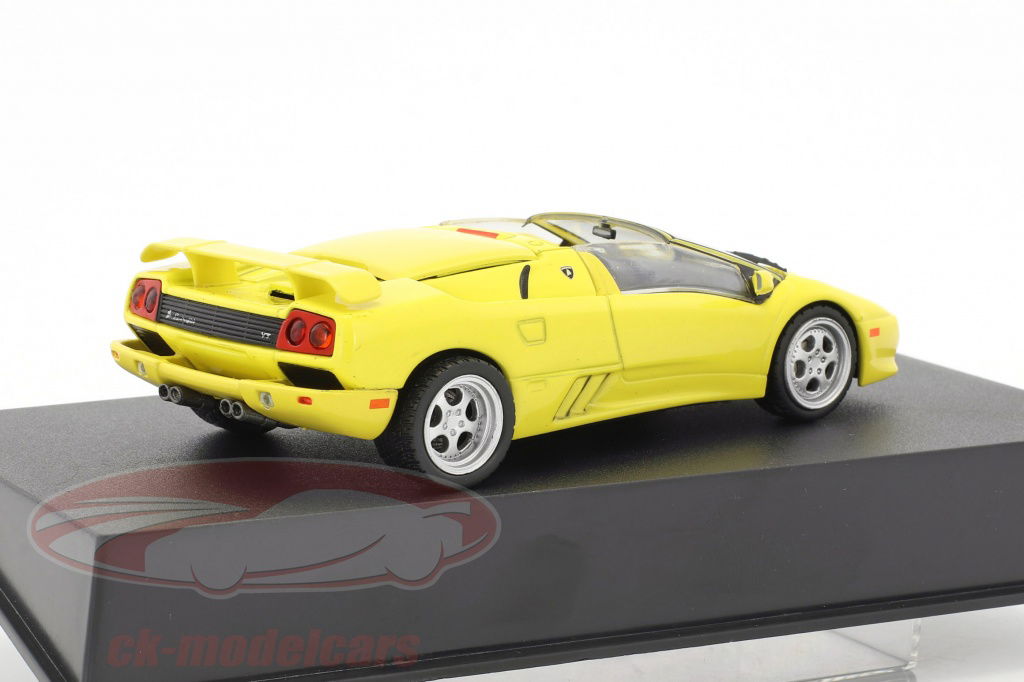 Leo Models 1:43 Lamborghini Diablo Roadster year 2000 yellow