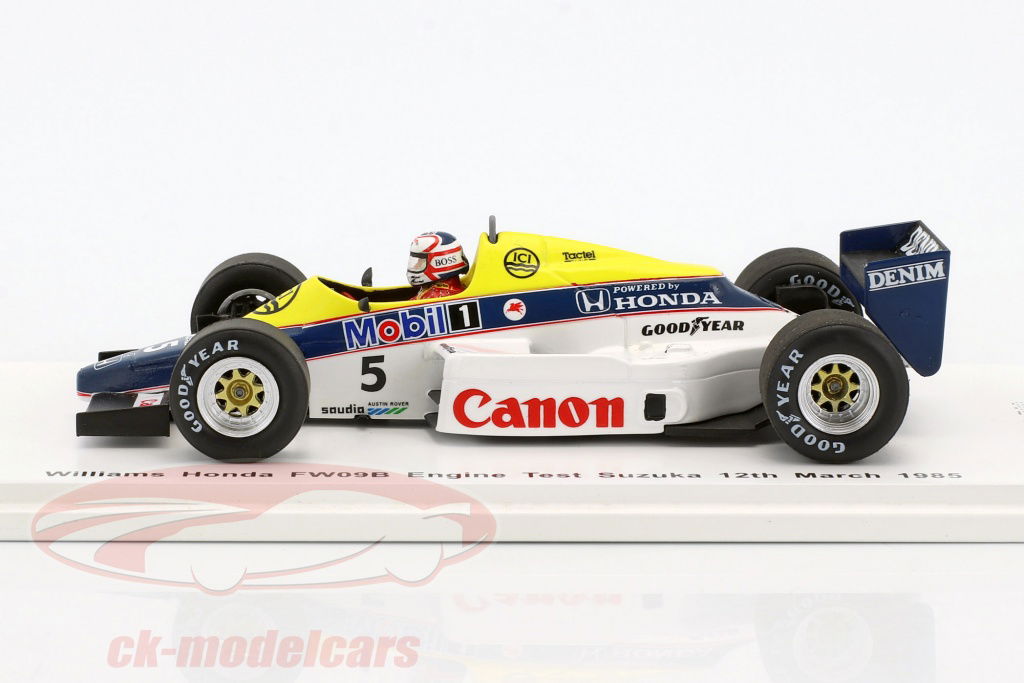 スパーク 1/43 ウィリアムズホンダ FW09B マンセル 鈴鹿エンジンテスト Spark スパーク 1/43 Williams Honda ウィリアムズ ホンダ FW09B