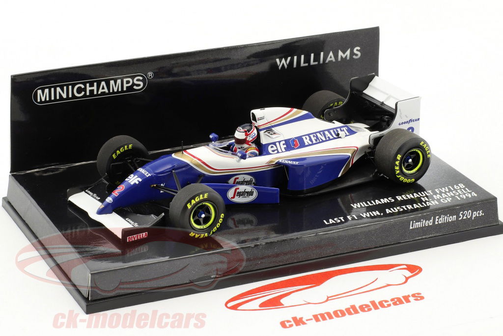 ウィリアムズルノー 1994 1/43 ウィリアムズルノー 1994 1/43 - メルカリ