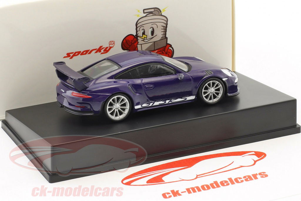 Spark 1:64 Porsche 911 (991) GT3 RS year 2016 ultra violet
