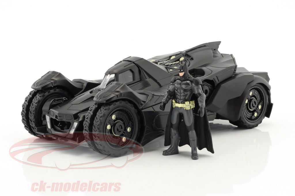 Jadatoys 1:24 Batmobile Arkham Knight (2015) with figure