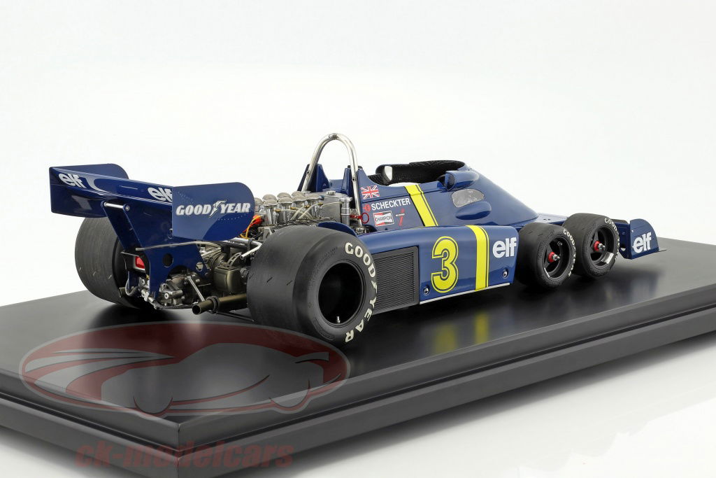 Tyrrell P34 Jody Scheckter 1/24スケール Ixo 1:24 Tyrrell P34 Jody Scheckter 1976 Diecast Car Model
