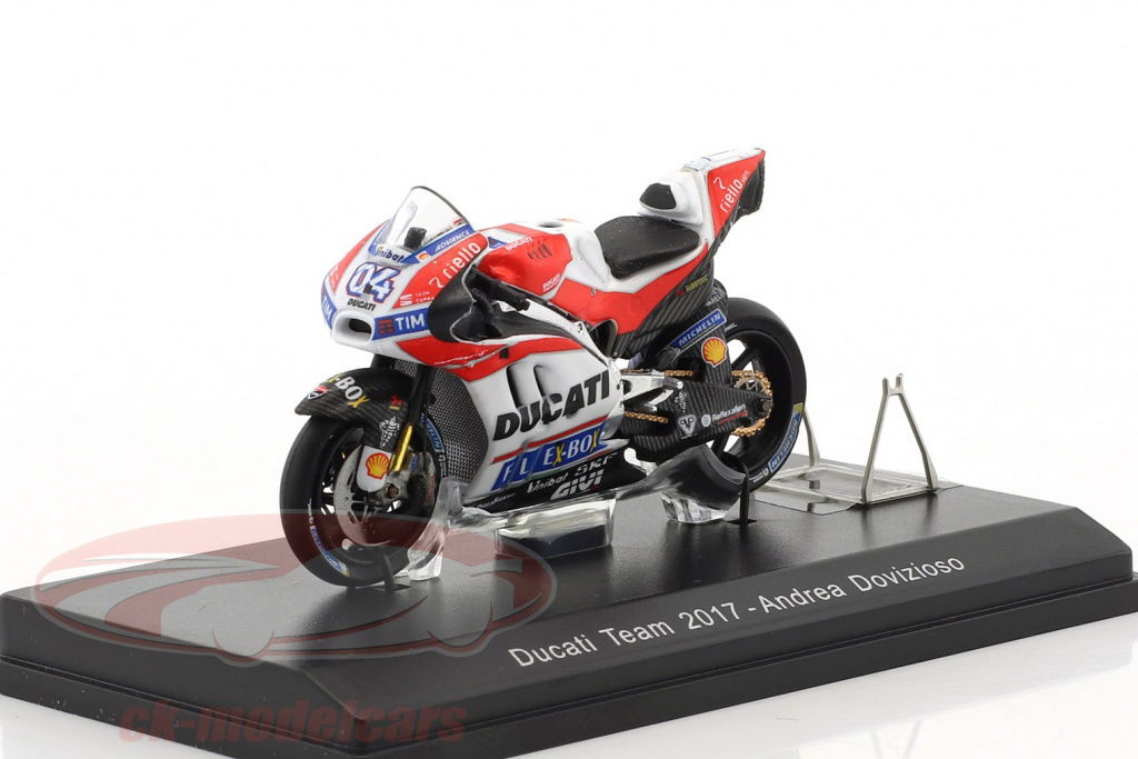 Spark 1:43 Andrea Dovizioso Ducati GP17 #04 vincitore
