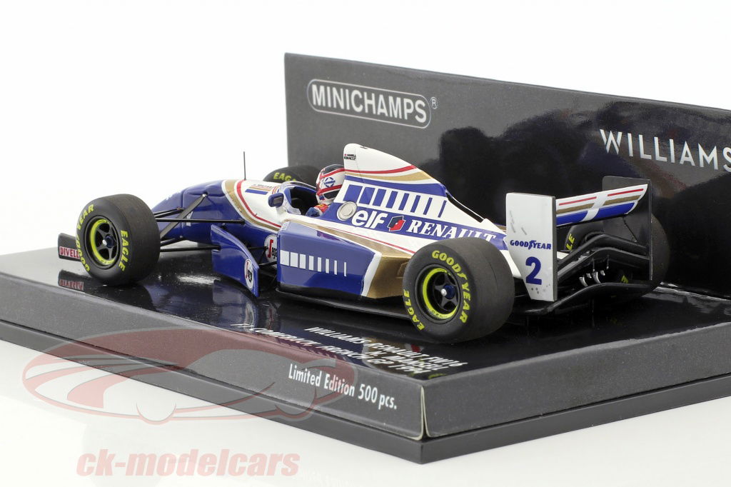 Williams Renault FW16 ミニカー 1/43 MINICHAMPS 1/43 - WILLIAMS Renault FW16- San Marino GP 1994