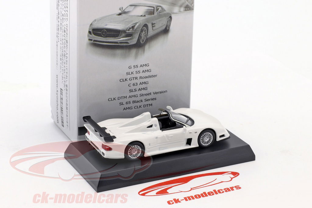 Kyosho 1:64 Mercedes-Benz CLK GTR Roadster white CK46116