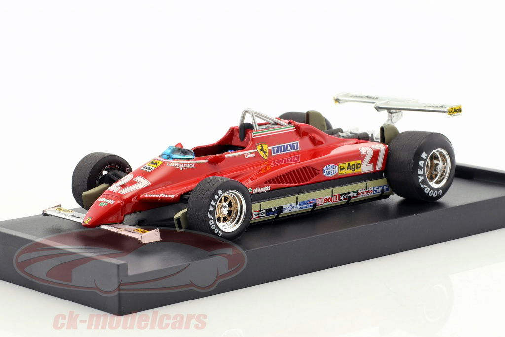 1/43 Ferrari 126C4M2 ’84European GP Ferrari 126C4 European GP 1984 M. Alboreto | R. Arnoux