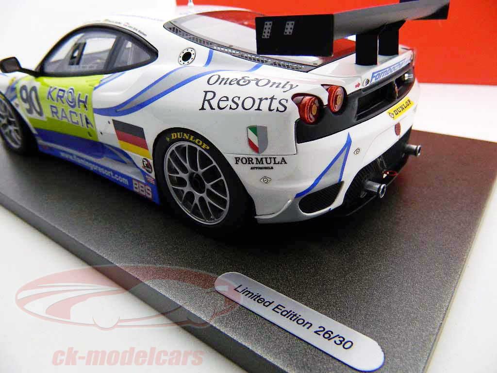 BBR Models 1:18 Ferrari F430 GT2 #90 Le Mans 24h 2008