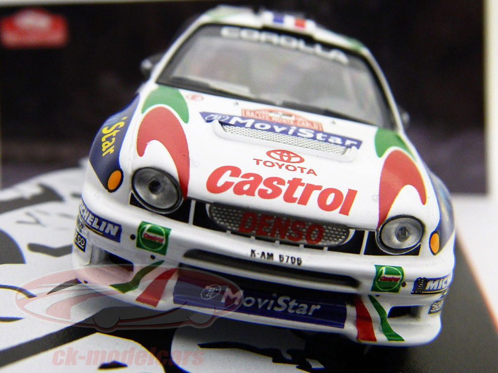 再再値下げ！トヨタ・カローラ WRC 1999 ミニカー Amazon | マルボロ カローラ WRC 1999 RALLYE PORTUGAL Marlboro
