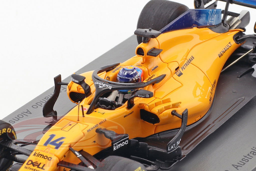 Spark 1:43 Fernando Alonso McLaren MCL33 #14 Australia GP