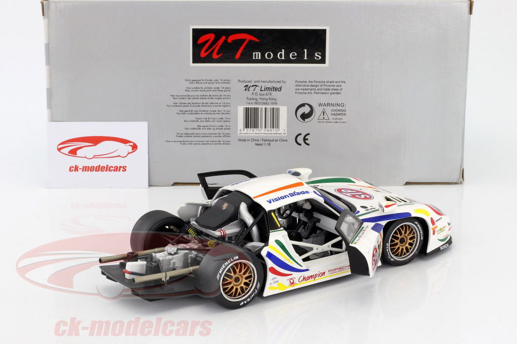 【UTモデル】1/18 PORCHE 911 GT『ウルトラ☆レーシングチーム』 UT-Models 1:18 Porsche 911 GT1 Evo #74 3rd 12h Sebring 1998