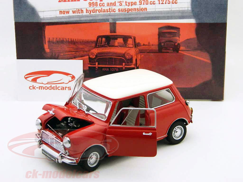 京商   1/18  MORRIS  MINI  COOPER  1275S Kyosho 1/18 Morris Mini Cooper S Mk-1 1275S Union Jack Roof