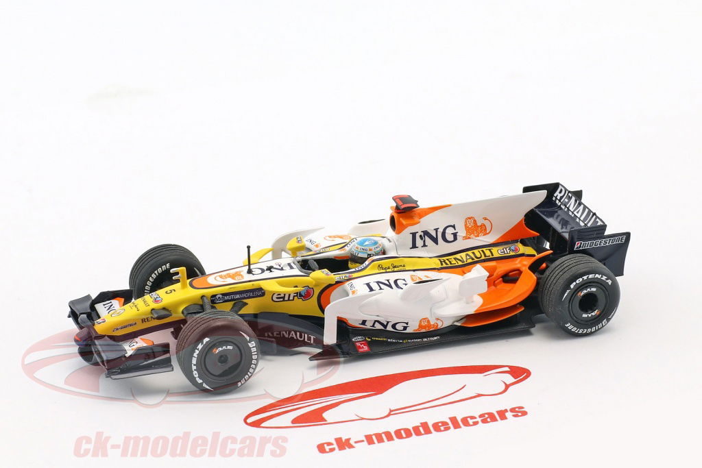 NOREV 1/43 ING ルノーF1 R28 No.5 アロンソ NOREV 518950 Scale 1/43 | RENAULT F1 R28 N 5 2008 FERNANDO