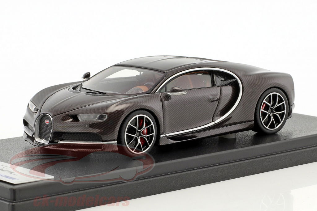 looksmart-1-43-bugatti-chiron-autosalon-genf-2016-carbon-braun-ls459l/