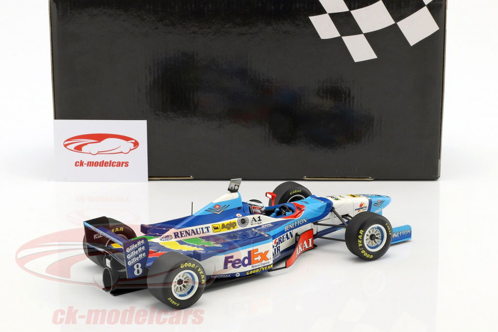 Minichamps 1:18 Gerhard Berger Benetton B197 Renault #8