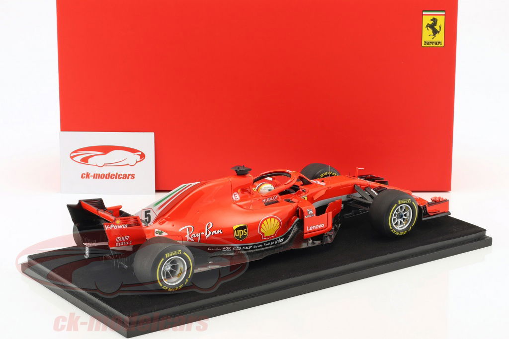 LookSmart 1:18 Sebastian Vettel Ferrari SF71H #5 Winner