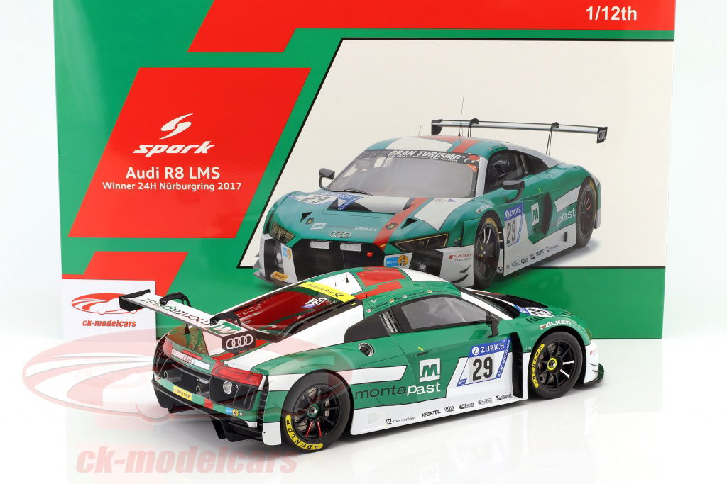Spark 1:12 Audi R8 LMS #29 Winner 24h Nürburgring 2017 De
