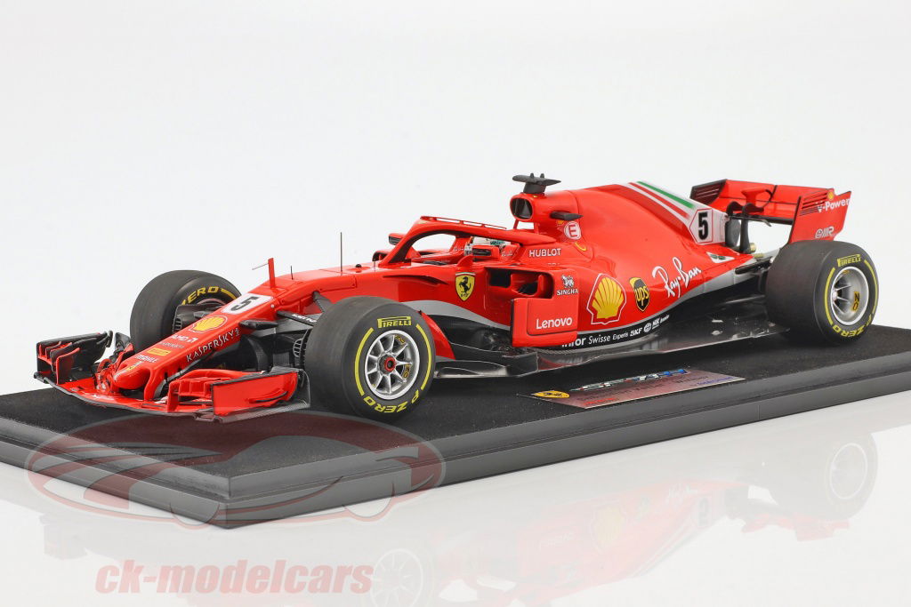 ミニカー Looksmart 1/18 Ferrari SF71H No7 Winner LookSmart 1:18 Sebastian Vettel Ferrari SF71H #5 Winner