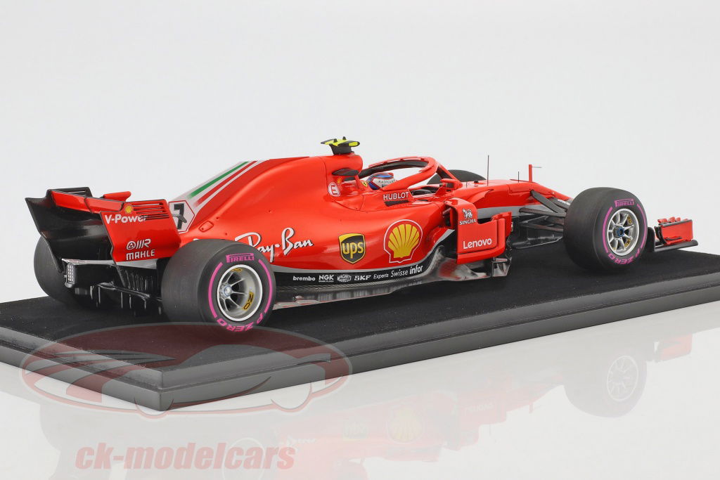 Ferrari SF71H Kimi Räikkönen 1/18 Ferrari SF71H USA GP 2018 Kimi Raikkonen Winner 1:18